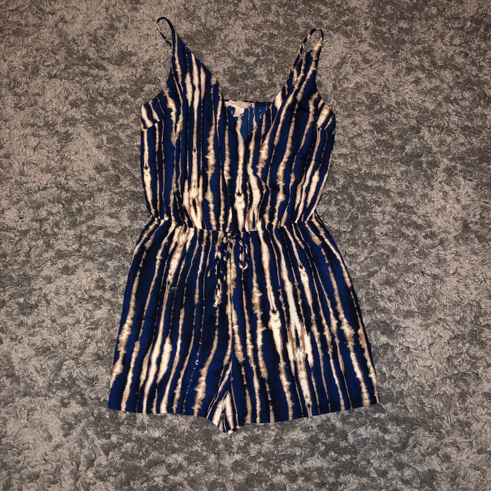 Blue Romper